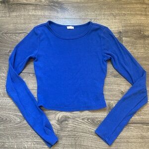 XS GARAGE BLUE LONG SLEEVE